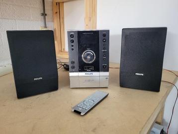 modern philips stereoset met cd radio en usb en mp3 en wma beschikbaar voor biedingen