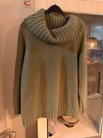 Groene trui met col maat 46/48, Maat 46/48 (XL) of groter, Ophalen of Verzenden, Zo goed als nieuw, Hans textiel
