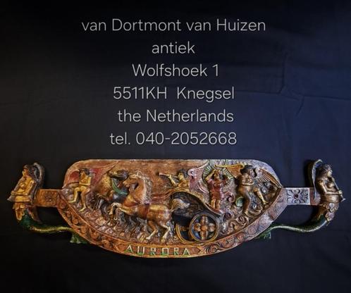 Houten paneel Aurora 19e eeuw., Antiek en Kunst, Kunst | Beelden en Houtsnijwerken, Ophalen
