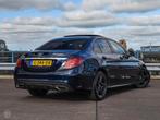 Mercedes-Benz C-klasse 160 Business Solution AMG Panoramadak, Auto's, 4 cilinders, 129 pk, Blauw, Sedan
