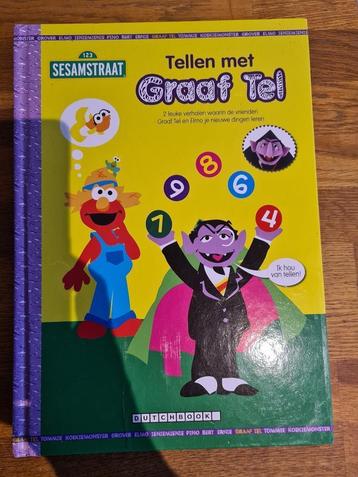 	 Boek Sesamstraat tellen met graaf beschikbaar voor biedingen