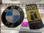 Emaille emblemen van Alfa, Bugatti, Austin Healey, RVS, Ophalen, Zo goed als nieuw, Reclamebord