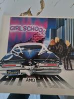 Girlschool hit and run vinyl, Ophalen of Verzenden, 1960 tot 1980, Gebruikt, 12 inch