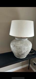 Kruiklamp, Huis en Inrichting, Lampen | Lampenkappen, Ophalen of Verzenden, Zo goed als nieuw, Beige, Rond