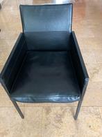 4  KFF Texas stoelen voor in totaal € 180, Ophalen, Rookvrij en dier vrij huis, Zwart, Leer