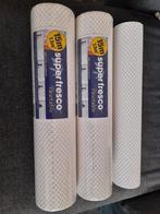 2,5 nieuwe rollen schuimvinyl behang van Graham Brown., Ophalen of Verzenden, 10 tot 25 m², Wit, Schuimvinyl