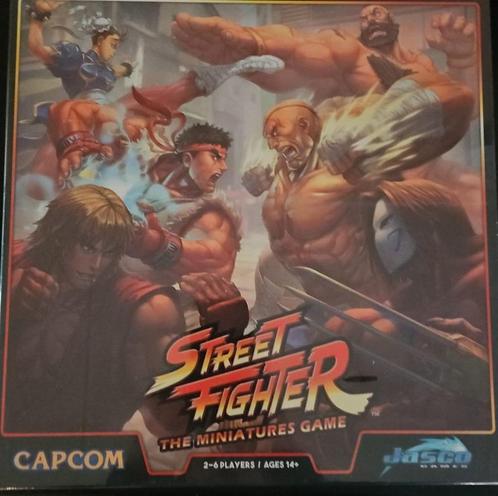 Streetfighter The Miniatures Game, Hobby en Vrije tijd, Gezelschapsspellen | Bordspellen, Nieuw, Een of twee spelers, Ophalen of Verzenden