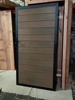 NewTechWood  tuin deur100 x 195 cm, teak, Tuin en Terras, Schuttingen, Ophalen, 1 tot 2 meter, Minder dan 3 meter, Aluminium