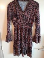 Jurk mtM bruin met ketting, Maat 38/40 (M), Bruin, Ophalen of Verzenden, Zo goed als nieuw