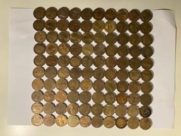 Engeland, 100x threepence 1937-1967, voor een leuk project ! beschikbaar voor biedingen