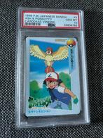 PSA 10 Pokemon 1998 Japanese Bandai ASH&Pidgeotto Vending, Hobby en Vrije tijd, Verzamelkaartspellen | Pokémon, Ophalen of Verzenden