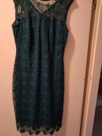 Groene kanten jurk, Kleding | Dames, Maat 42/44 (L), Ophalen of Verzenden, Knielengte, Groen