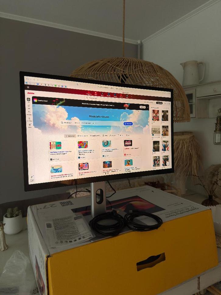 Alogic Clarity Pro 27” 4K Monitor, Computers en Software, Monitoren, Zo goed als nieuw, 60 Hz of minder, DisplayPort, HDMI, USB-C