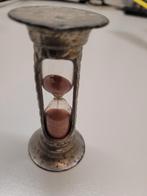 Vintage  zandloper, tin, 8 cm, Ophalen of Verzenden