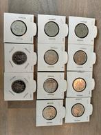 1 gulden munten  Juliana kenmerken haan ., Postzegels en Munten, Ophalen of Verzenden, Koningin Juliana, 1 gulden