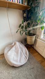 Loungepug Zitzak Beanbag, Huis en Inrichting, Zitzakken, Ophalen, Gebruikt, Beige, Zitzak
