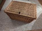 Vintage rieten mand - stevig en ruim, Ophalen, Overige materialen, Minder dan 50 cm, Gebruikt