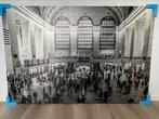 Afbeelding op METAAL, Grand Central Station New York City, Ophalen, Nieuw, 125 cm of meer, Print