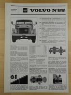 Volvo N88 Technische Specificatie folder 1965 – Torpedo Neus, Ophalen, Volvo, Volvo, Zo goed als nieuw