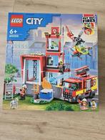 Lego 60320 Brandweerkazerne, Ophalen of Verzenden, Nieuw, Complete set, Lego