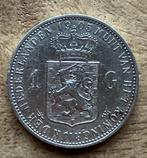 1 gulden 1905 Wilhelmina, Postzegels en Munten, Munten | Nederland, Ophalen, 1 gulden, Zilver, Koningin Wilhelmina