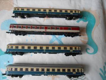Märklin Z Miniclub 8720 2x  8721 8723,  IC personentrein  beschikbaar voor biedingen