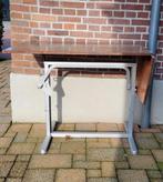 Inklapbare lifttafelpoot camperinbouw grijs 75cm, Caravans en Kamperen, Ophalen