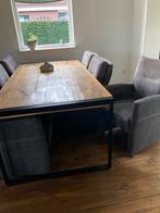 Eethoek met stoelen, Ophalen, Gebruikt, Rond, 50 tot 100 cm