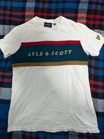 Lyle & Scott T-shirt - Witte Heren T-shirt, Ophalen of Verzenden, Zo goed als nieuw, Maat 48/50 (M), Wit