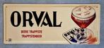 Orval reclamebord, Ophalen, Nieuw, Reclamebord, Plaat of Schild, Overige merken