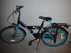 Zwart / blauwe Amigo 24 inch jongens fiets, Ophalen, Handrem, Amigo, Gebruikt