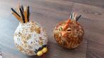 2 keramiek kippen handwerk, Ophalen, Nieuw