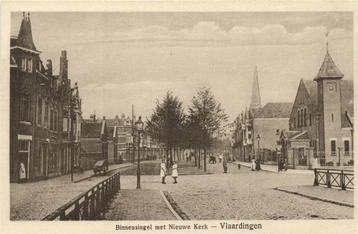 Binnensingel met Nieuwe Kerk - Vlaardingen - beschreven beschikbaar voor biedingen
