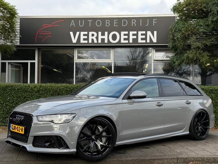 Audi A6 Avant 4.0 TFSI RS 6 QUATTRO - KERAMISCH - DIAMOND ST, Auto's, Audi, Bedrijf, Te koop, RS6, 360° camera, 4x4, ABS, Adaptive Cruise Control