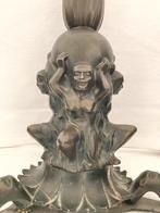 Amsterdamse School lampvoet, Ophalen of Verzenden, Brons