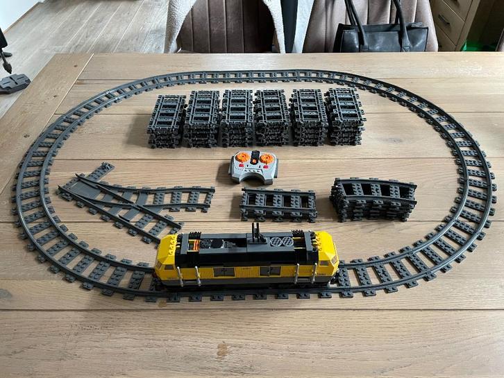 Lego 7939 + extra rails, Kinderen en Baby's, Speelgoed | Duplo en Lego, Gebruikt, Lego, Losse stenen, Ophalen of Verzenden