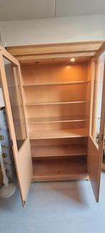 Vitrine kast, Ophalen, Gebruikt, 200 cm of meer, Grenenhout