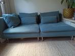 Ikea Söderhamn Bank - Blauwgroen, Huis en Inrichting, Ophalen, Gebruikt, Deens, 100 tot 125 cm