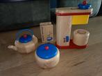santoys, koffiemachine, theepot, bakje, bonenbak, koffiepot, Ophalen of Verzenden, Gebruikt