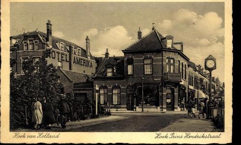 Hoek van Holland (Z.H.), Prins Hendrikstraat met winkel 1939, Verzamelen, Ansichtkaarten | Nederland, Gelopen, Zuid-Holland, 1920 tot 1940