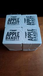 Apple bandit viltjes onderzetters (4 pakken beschikbaar), Ophalen of Verzenden, Nieuw, Glas of Kopje
