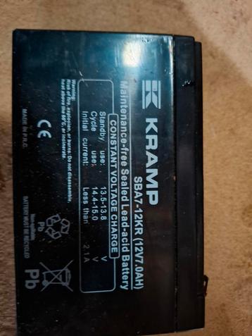 Kleine Accu te Koop - Kramp SBA7-12KR beschikbaar voor biedingen