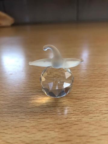 Mooie glazen Tomaat / Meloen. 3,5 cm hoog. Glas.  beschikbaar voor biedingen