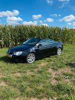 Volkswagen Eos 2.0 16V FSI 110KW 2007 Zwart, Auto's, Volkswagen, Voorwielaandrijving, 4 cilinders, 4 stoelen, Zwart