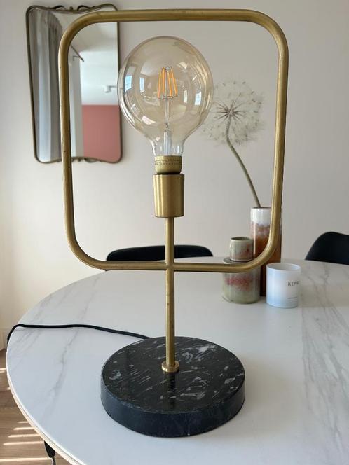 Dutchbone Tafellamp, Huis en Inrichting, Lampen | Tafellampen, Gebruikt, Minder dan 50 cm, Overige materialen, Ophalen