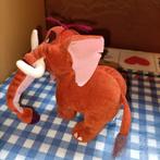 Tarzan bruine olifant knuffeltje 14 cm groot, Kinderen en Baby's, Ophalen of Verzenden, Nieuw, Olifant