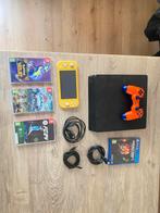 PS4 Slim + Nintendo Lite met Games, Spelcomputers en Games, Ophalen, Gebruikt