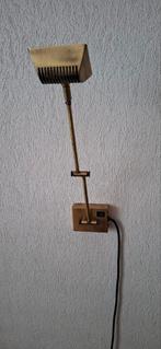 Oude messing schilderijverlichting - werkt perfect!, Ophalen, Gebruikt, Metaal, Vintage
