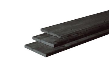 Douglas planken zwart gespoten 22x200mm beschikbaar voor biedingen