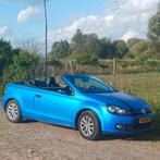 Volkswagen Golf 1.2 TSI 77KW BMT Cabrio 2011 Zwart, Auto's, Voorwielaandrijving, 65 €/maand, 1321 kg, 4 cilinders